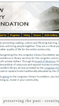 Mobile Screenshot of longviewlibraryfoundation.org